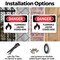 Signmission Flammable Liquids Stored Here Danger Sign, Plastic, 10in W x 7in L, 2PK OS-2PACK-DS-P-710-L-1240 - alternate 8